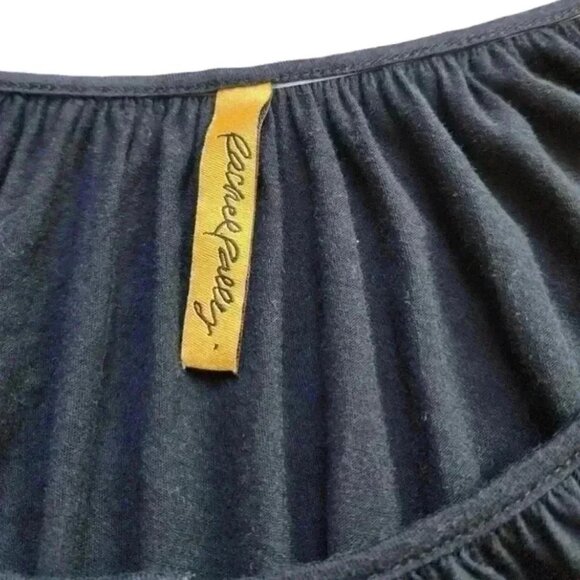 Rachel Pally Tee Shirt Vintage Black Modal Cotton Blend Round Neck Women's  Med - Picture 6 of 10